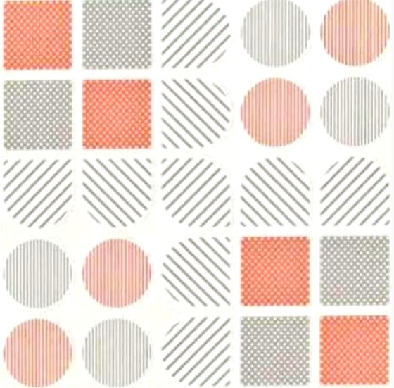 DIAMOND 25X25 DOMINO PINK